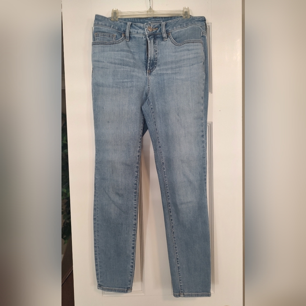 Chico's so soft skinny ankle jeans